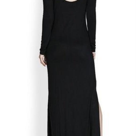 NWT Tabitha Black Scoop Back Maxi Dress - Picture 3 of 3